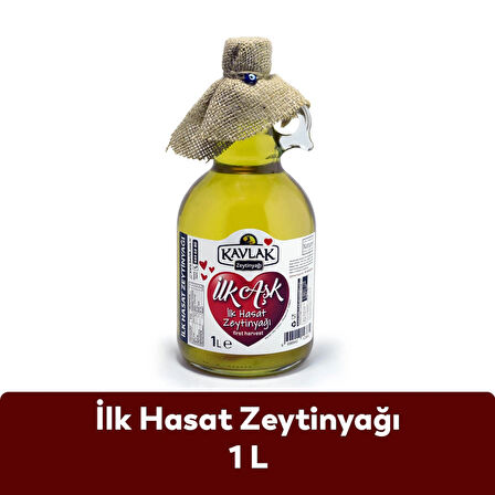 Kavlak İlk Hasat Soğuk Sıkım Zeytinyağı 1 LT
