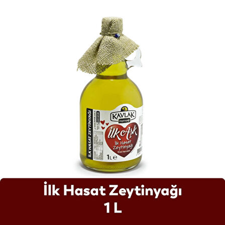 Kavlak İlk Hasat Soğuk Sıkım Zeytinyağı 1 LT