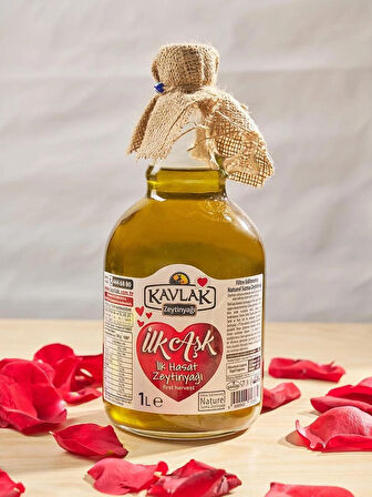 Kavlak İlk Hasat Soğuk Sıkım Zeytinyağı 1 LT