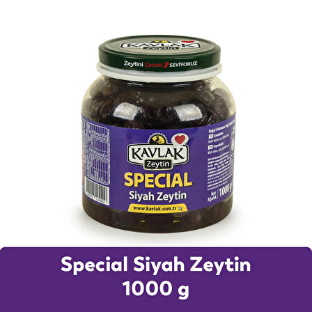 Kavlak Special Gemlik Siyah Zeytin 1 Kg