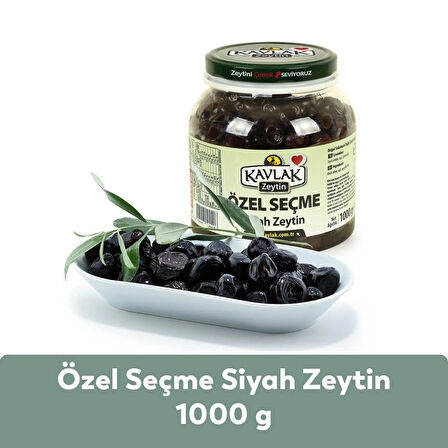 Kavlak Özel Seçme Gemlik Siyah Zeytin 1 KG