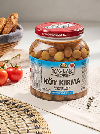 Kavlak Köy Kırma Yeşil Zeytin 950 GR