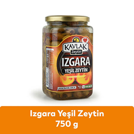 Kavlak Izgara Yeşil Zeytin 750 Gr