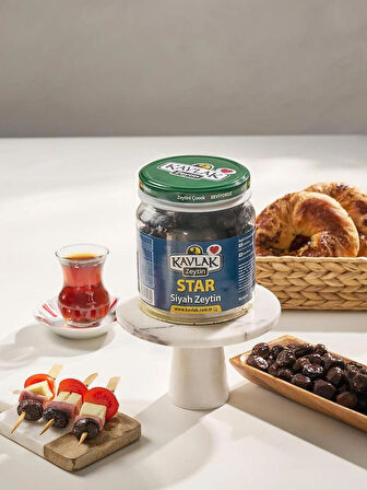 Kavlak Star Gemlik Siyah Zeytin 500 GR