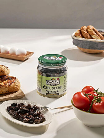 Kavlak Özel Seçme Gemlik Siyah Zeytin 500 GR
