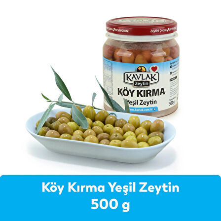 Kavlak Köy Kırma Yeşil Zeytin 500 GR