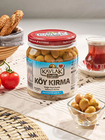 Kavlak Köy Kırma Yeşil Zeytin 500 GR