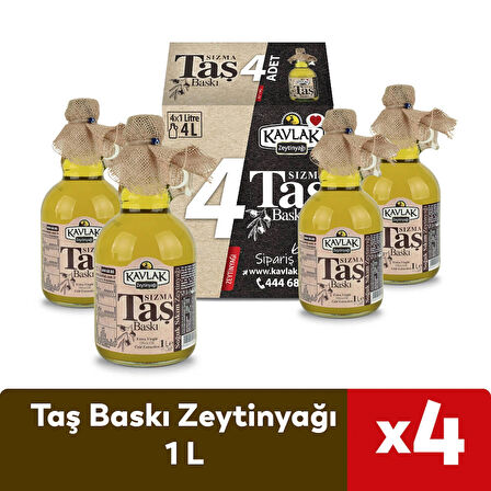 Kavlak Taş Baskı Zeytinyağı Kampanyası