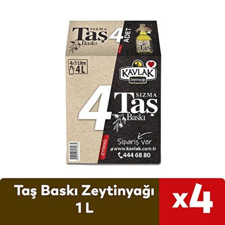 Kavlak Taş Baskı Zeytinyağı Kampanyası