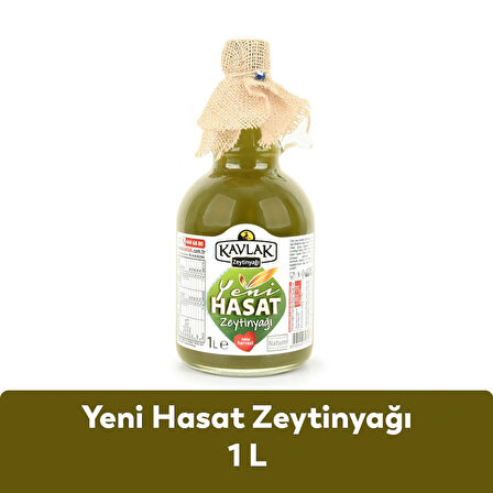 Kavlak Yeni Hasat Soğuk Sıkım Zeytinyağı 1 LT