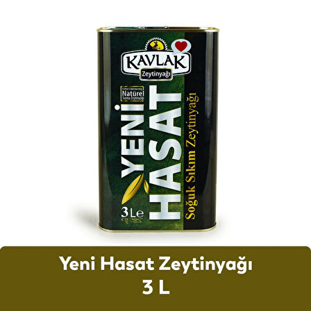 Kavlak Yeni Hasat Zeytinyağı 3 LT