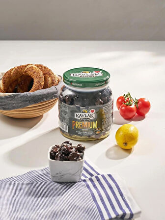 Kavlak Premium Gemlik Siyah Zeytin 1 KG