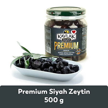 Kavlak Premium Gemlik Siyah Zeytin 500 GR