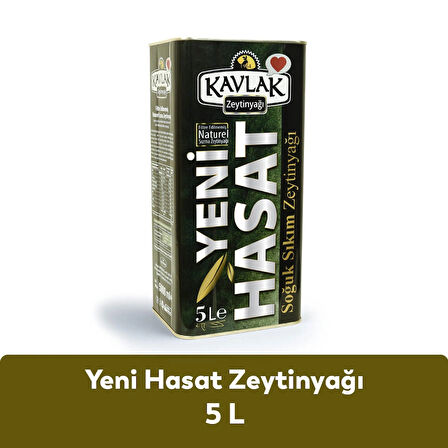 Kavlak Yeni Hasat Soğuk Sıkım Zeytinyağı 5 LT