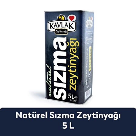 Kavlak Naturel Sızma Zeytinyağı 5 LT