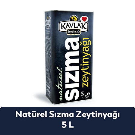 Kavlak Naturel Sızma Zeytinyağı 5 LT