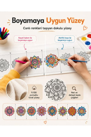 Boyanabilir Kesilebilir Rulo Tuval Sebzeler 8 Model Çocuk Etkinlik Seti 160x30 cm