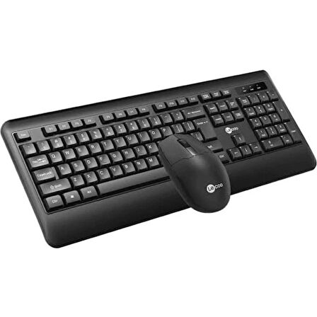 Lenovo LECO-KW202 Kablosuz Klavye Mouse Set Siyah