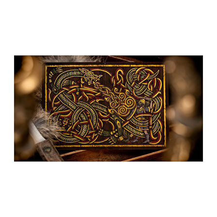 Kings Wild Project Beowulf Premium Oyun Kağıdı Limited Edition Koleksiyonluk iskambil Kartları
