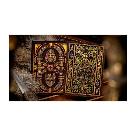 Kings Wild Project Beowulf Premium Oyun Kağıdı Limited Edition Koleksiyonluk iskambil Kartları