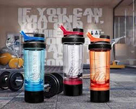 Casino Kxn 1199 İki bölme yüksek kalite sızdırmaz Drinkware spor Protein Shaker