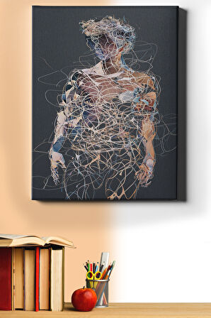 Sayılarla Boyama Seti Kasnaklı Kördüğüm 40 X 50 Cm