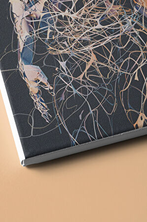 Sayılarla Boyama Seti Kasnaklı Kördüğüm 40 X 50 Cm