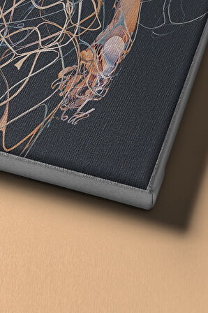 Sayılarla Boyama Seti Kasnaklı Kördüğüm 40 X 50 Cm