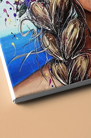 Sayılarla Boyama Seti Kasnaklı Yaz Çiçekleri 60 X 75 Cm