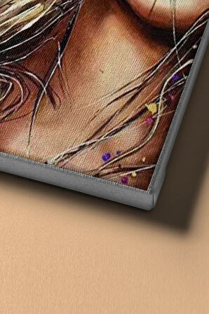 Sayılarla Boyama Seti Kasnaklı Yaz Çiçekleri 60 X 75 Cm