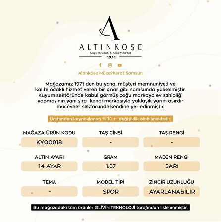 Altın Balık Kolye