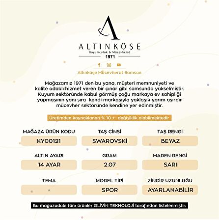 Altın Anne  Kolye