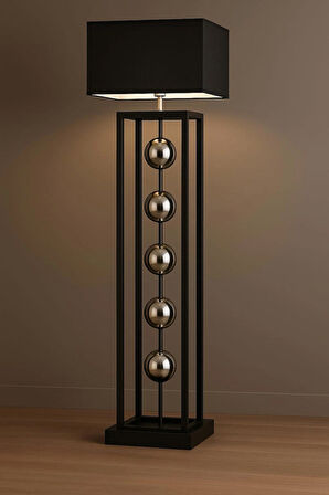 LAMBADER LUNA SİYAH GÜMÜŞ