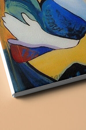 Sayılarla Boyama Seti Çerçeveli Kasnaklı Sevgilim 2 60x75 Cm