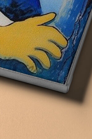 Sayılarla Boyama Seti Çerçeveli Kasnaklı Sevgilim 2 60x75 Cm