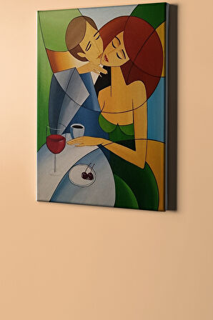 Sayılarla Boyama Seti Kasnaklı Yıldönümü 40x50 cm