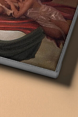 Sayılarla Boyama Seti Kasnaklı Güzel Kadınlar 60x75 Cm