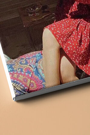 Sayılarla Boyama Seti Kasnaklı Inci Küpeli Kız Kahve Keyfi 60x75 Cm