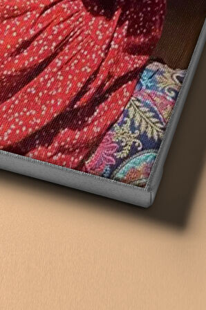 Sayılarla Boyama Seti Kasnaklı Inci Küpeli Kız Kahve Keyfi 60x75 Cm