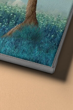 Sayılarla Boyama Seti Kasnaklı Balon Ağacı 60x75 Cm