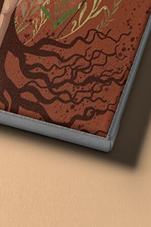 Sayılarla Boyama Seti Kasnaklı Iki Arkadaşın Buluşma Noktası 60x75 Cm