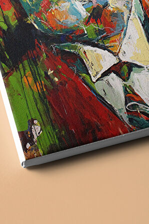 Sayılarla Boyama Seti Kasnaklı Renkli Atatürk 4 60x75 Cm