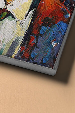 Sayılarla Boyama Seti Kasnaklı Renkli Atatürk 4 60x75 Cm