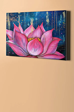 Sayılarla Boyama Seti Kasnaklı Pembe Rüya 50x65 Cm