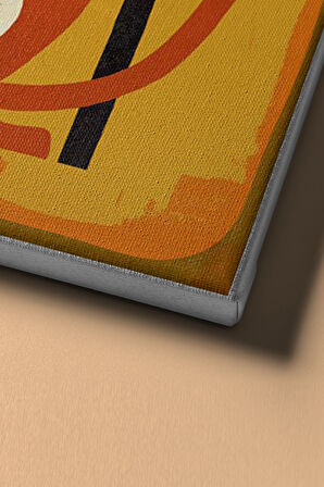 Sayılarla Boyama Seti Çerçeveli Kasnaklı Iki Tekir 60x75 Cm