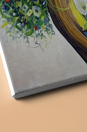 Sayılarla Boyama Seti Çerçeveli Kasnaklı Doğa Ana 2 60x75 Cm