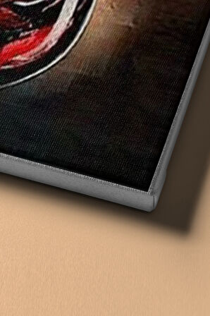 Sayılarla Boyama Seti Çerçeveli Kasnaklı Şarap Ve Zaman 60x75 Cm