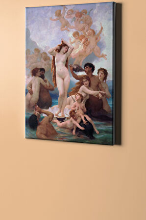 Sayılarla Boyama Seti Çerçeveli Kasnaklı Melekler 40x50 Cm