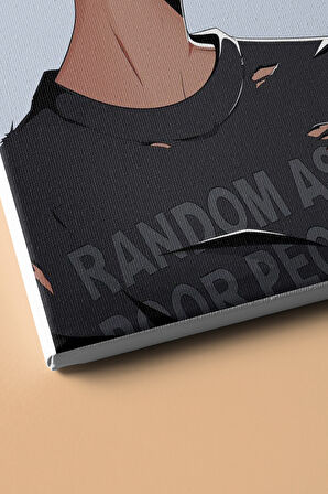 Sayılarla Boyama Seti Çerçeveli Kasnaklı Serseri Anime 50x65 Cm