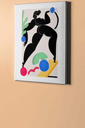 Sayılarla Boyama Seti Çerçeveli Kasnaklı Egzersiz Günü 40x50 Cm